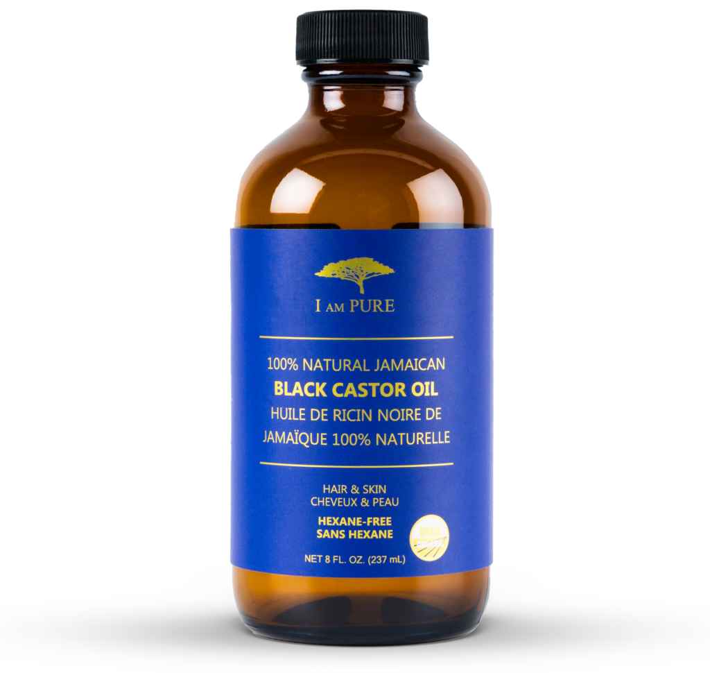IAMPURE Jamaican Black Castor Oil 237ml — cut-out