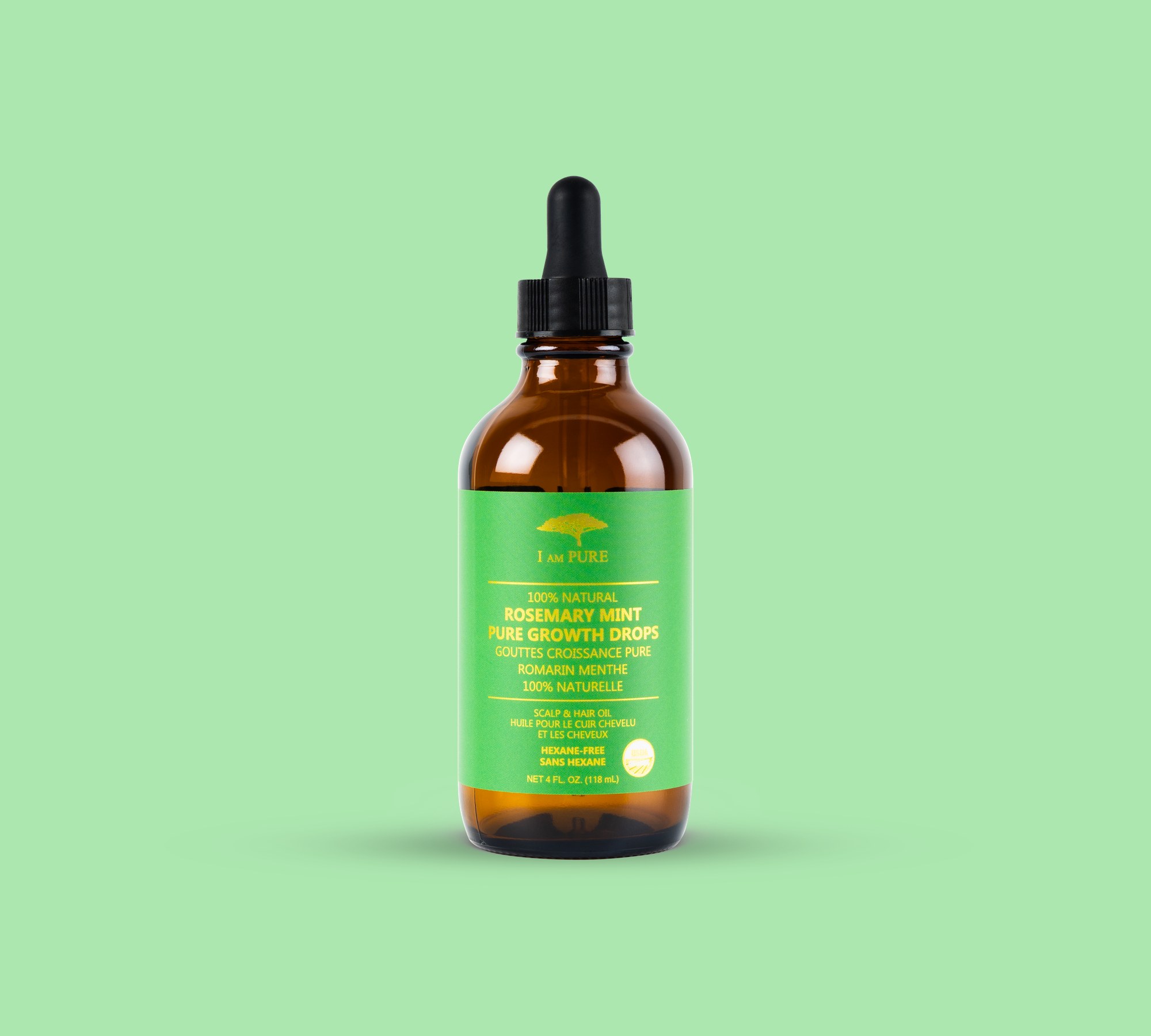 IAMPURE Rosemary Mint Pure Growth Drops 118ml