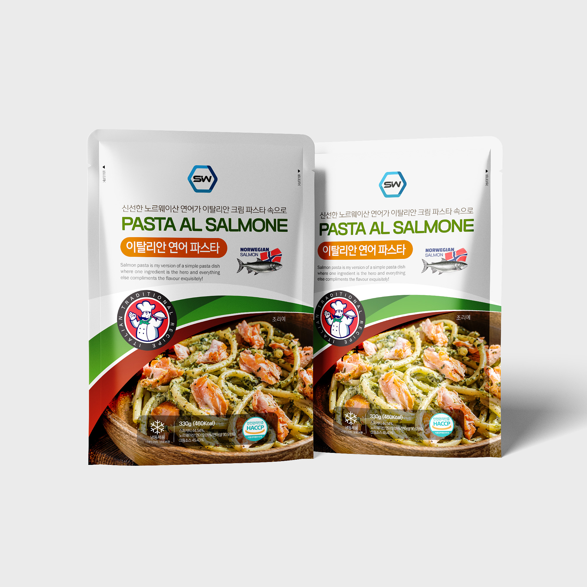 PASTA AL SALMONE — brand design