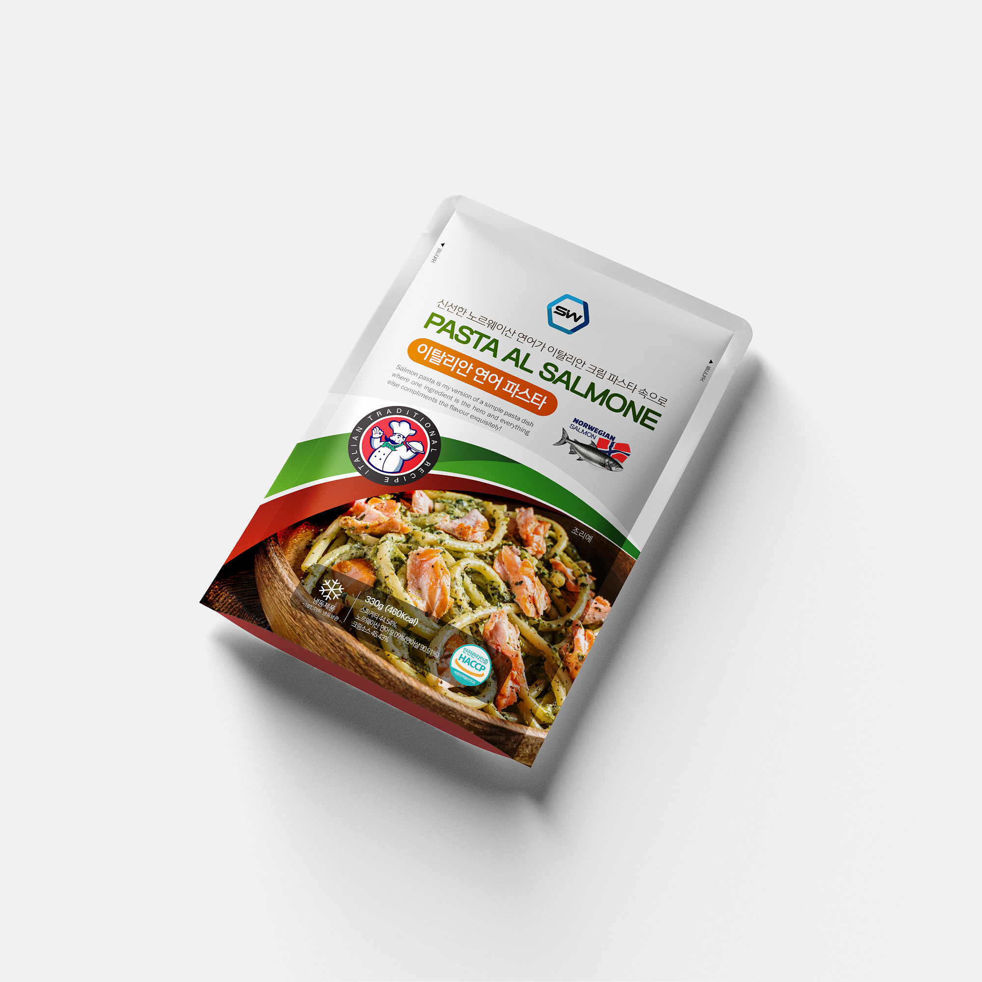 PASTA AL SALMONE — brand design