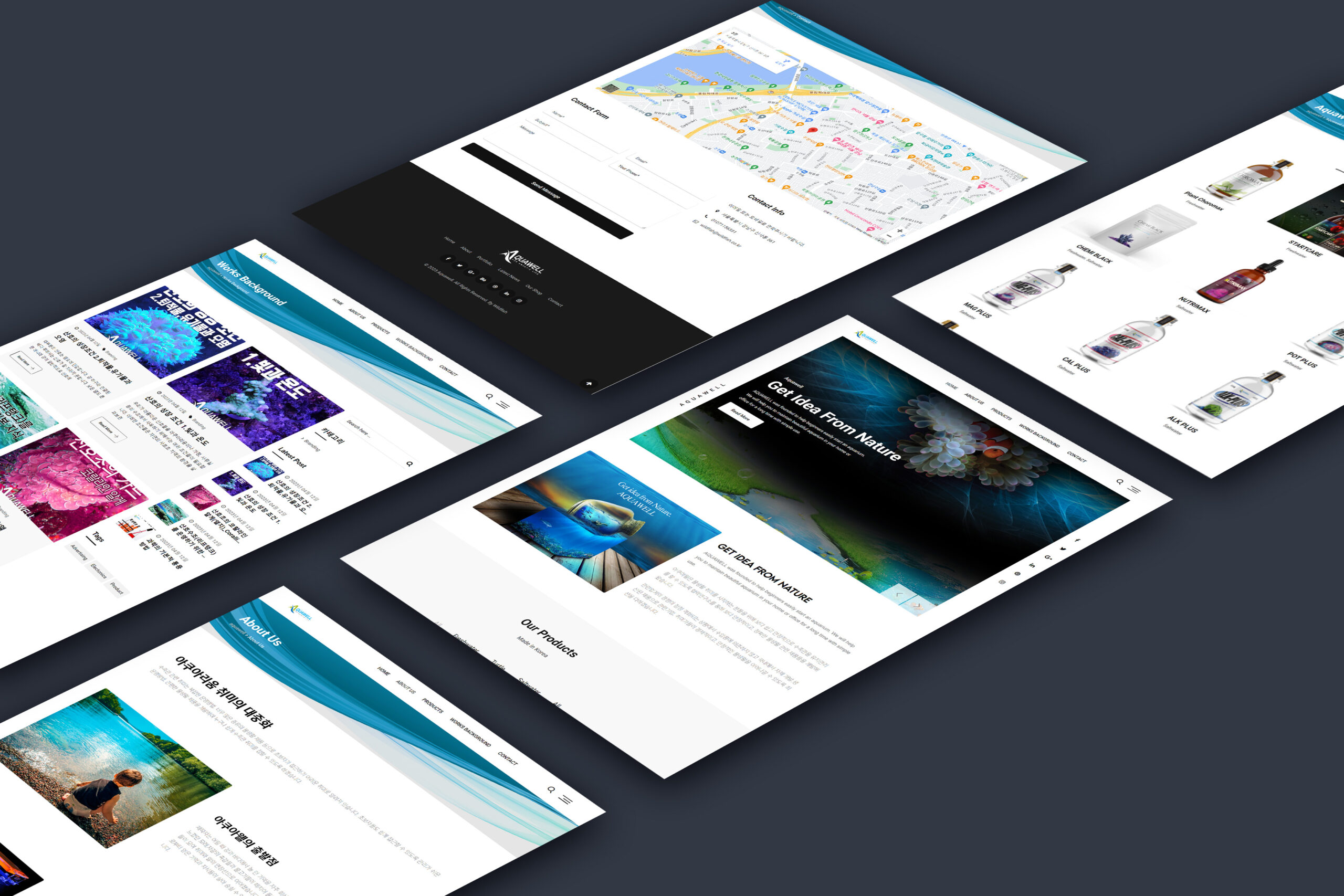 AQUAWELL — brand design